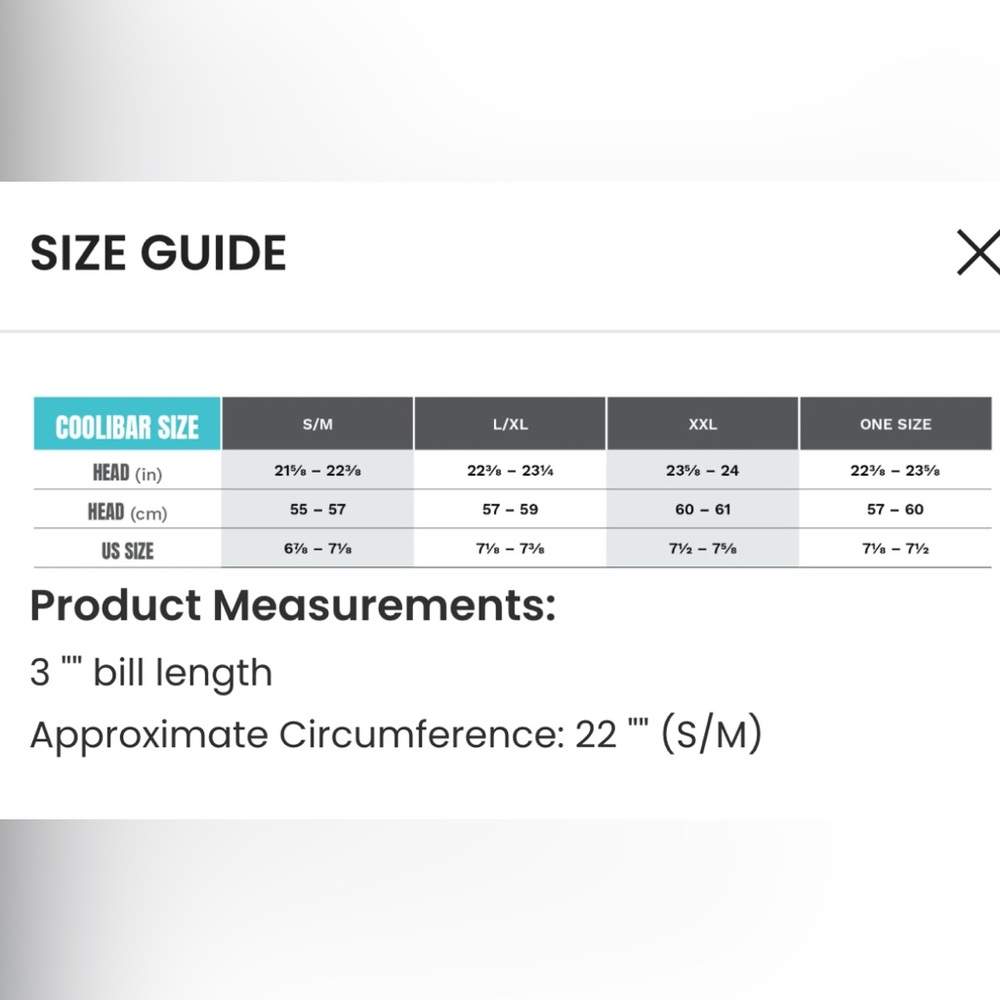 White & Gray coolibar Baseball Cap - Picture 6 of 6